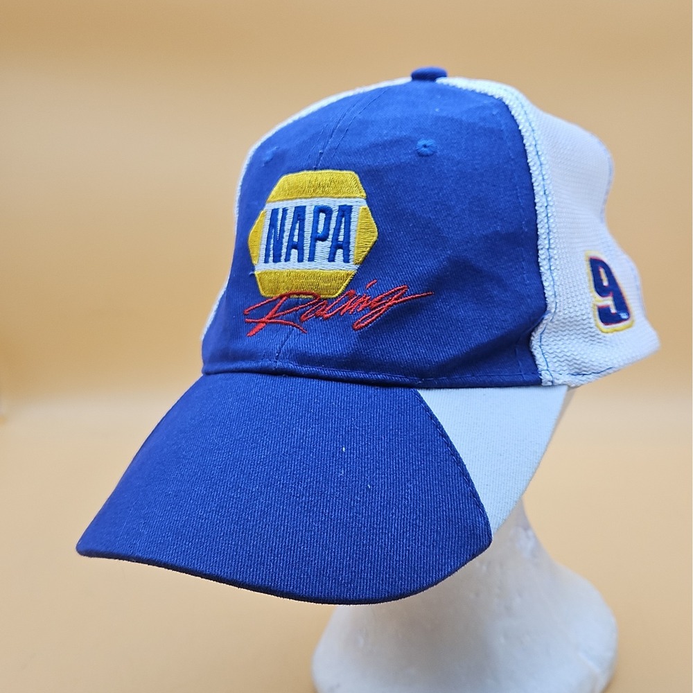 Napa Racing Chase Elliott Hat Cap One Size Blue White #9 Nascar Hendrick